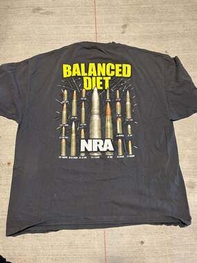 Defend Our 2ND AMENDMENT Whiskey T-Shirt Pro Guns Rights USA NRA Firearms XLarge